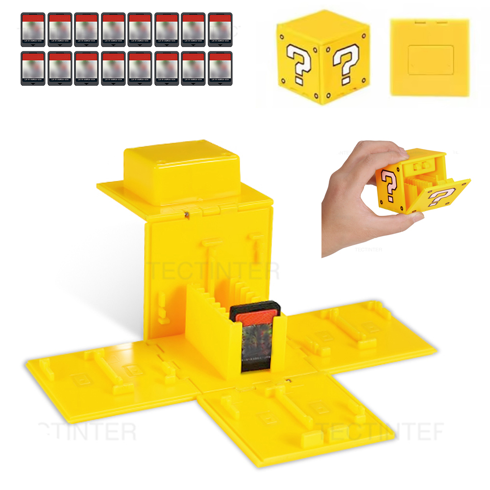 Gaming Accessories Box - Caso de cartão de jogo para