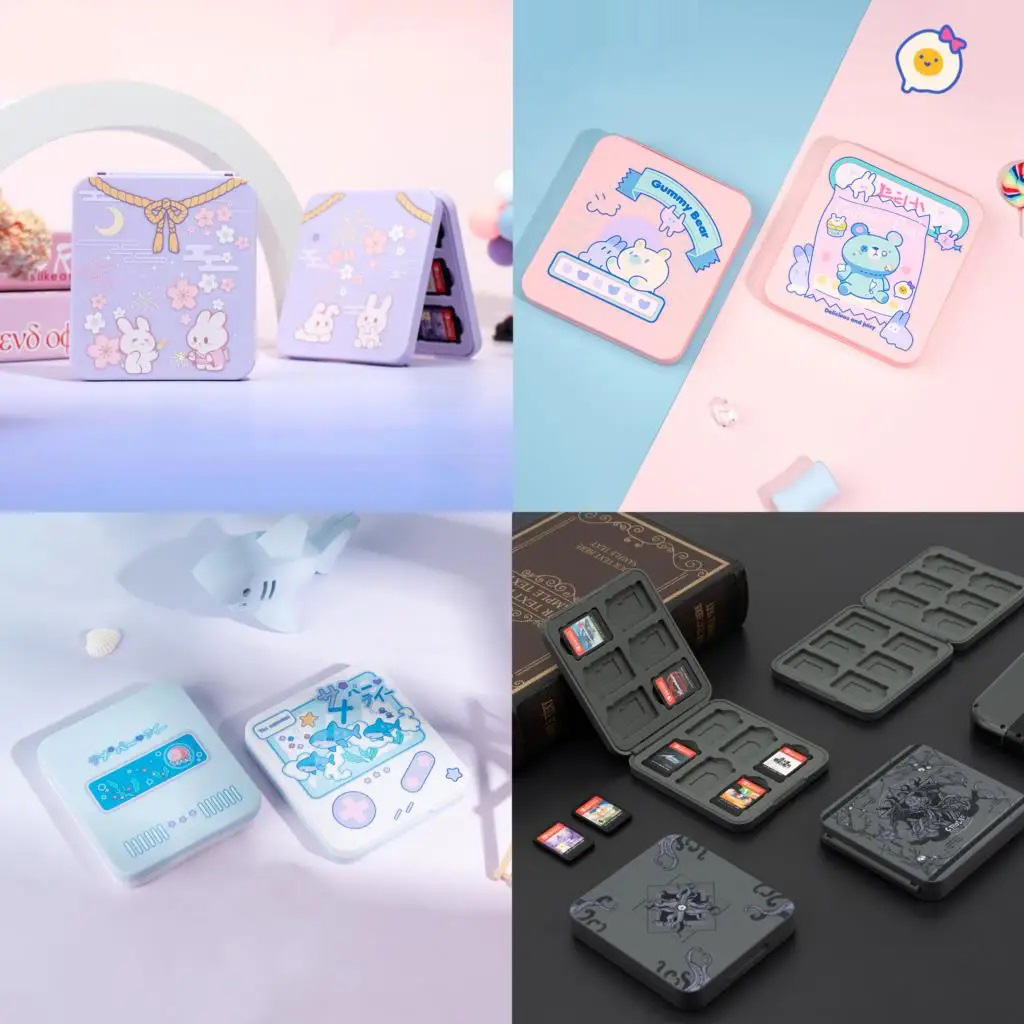 Gaming Accessories Box - Caixa de armazenamento de cartões de