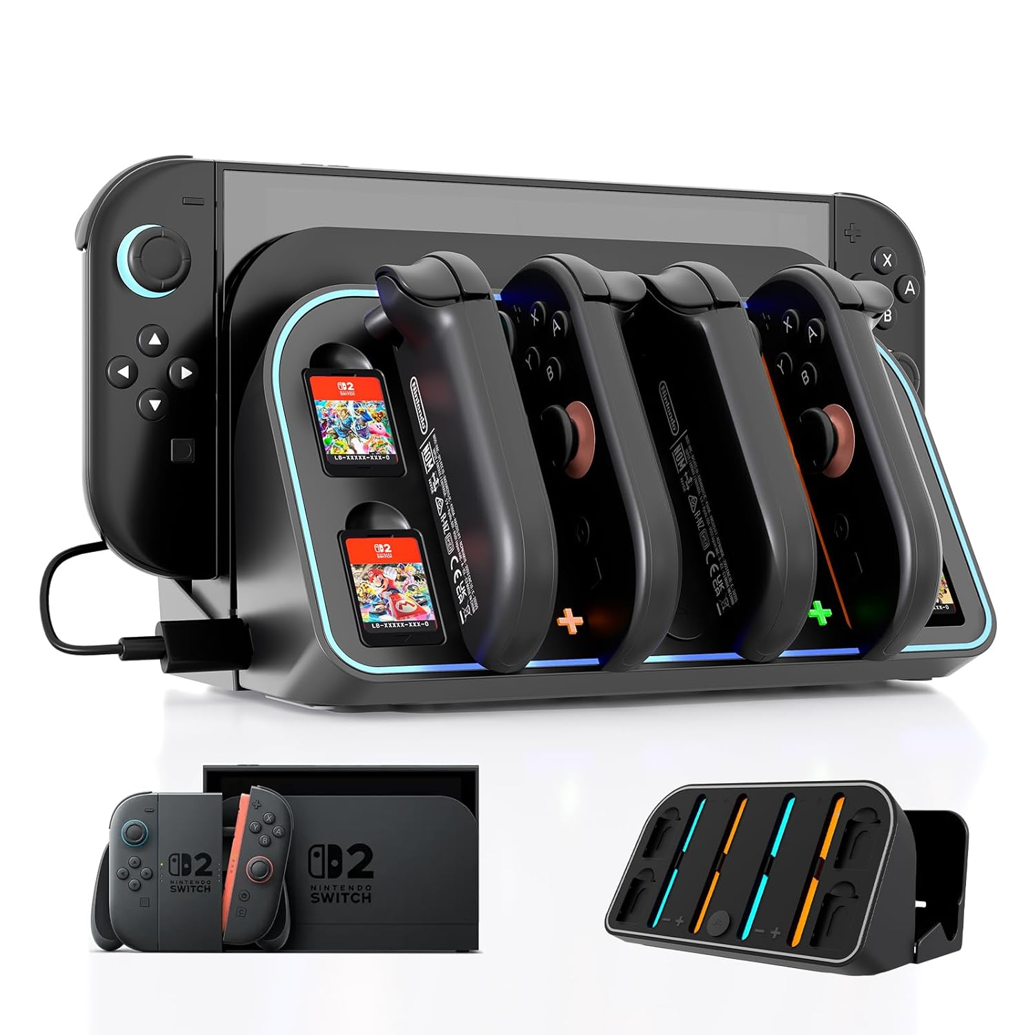 Gaming Accessories Nintendo - Dock de Carregamento Montado na Parede
