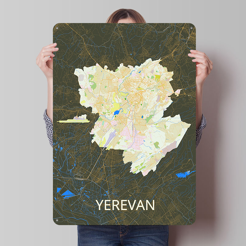Gaming Accessories Europe - Mapa da Cidade de Yerevan em