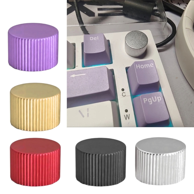 Gaming Accessories Aesthetic - Botão controle metal elegante para digitação