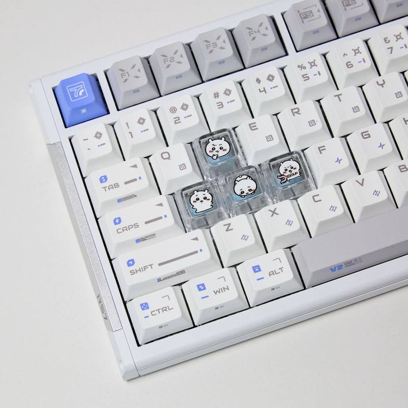 Gaming Accessories Decor - Chiikawa 4 peças de teclas personalizadas