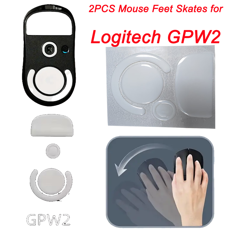 Logitech Mouse G Pro X Superlight - 2 pares de pés de mouse