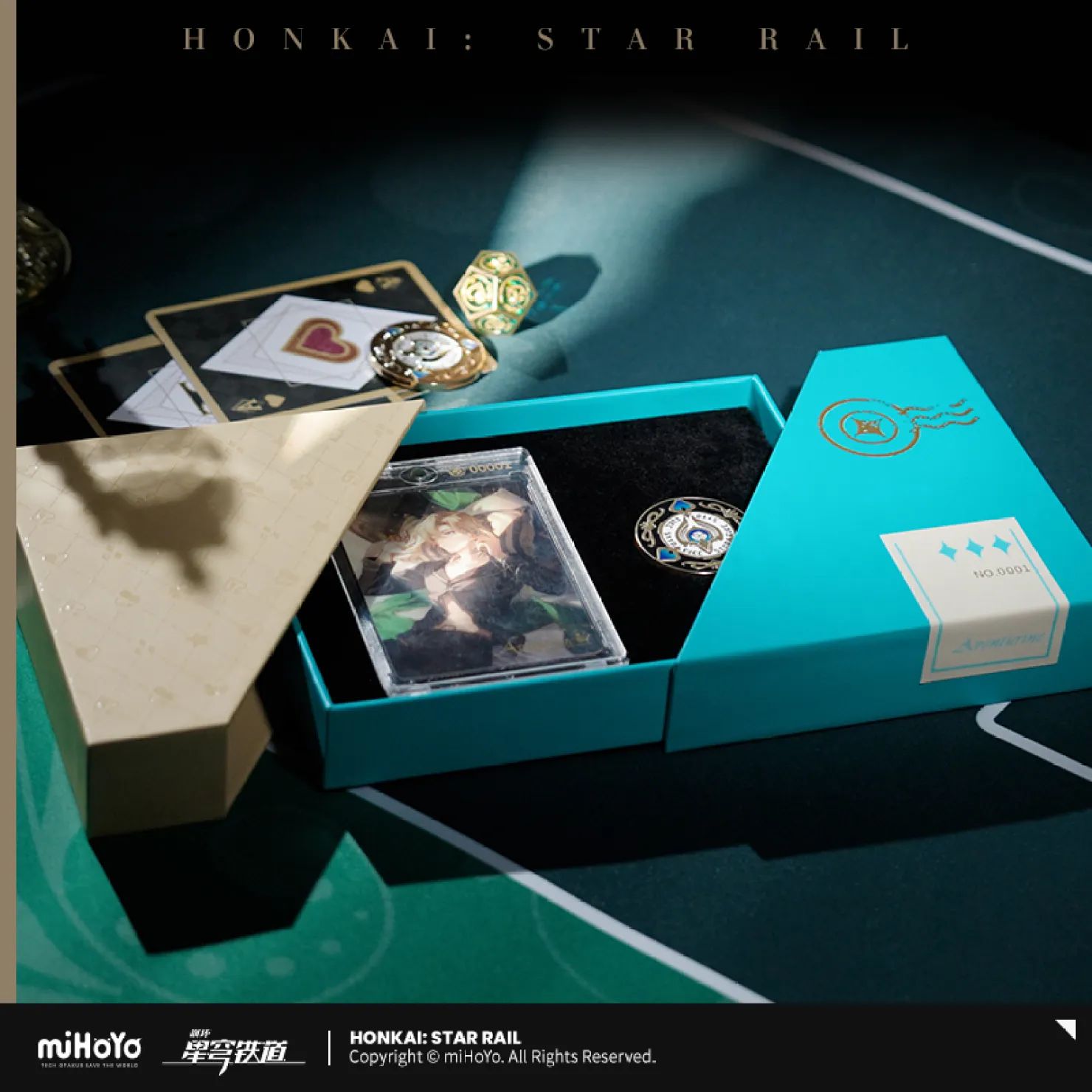 Gaming Accessories Box - [Genuíno] Aventurina Personagem Prop Caixa de