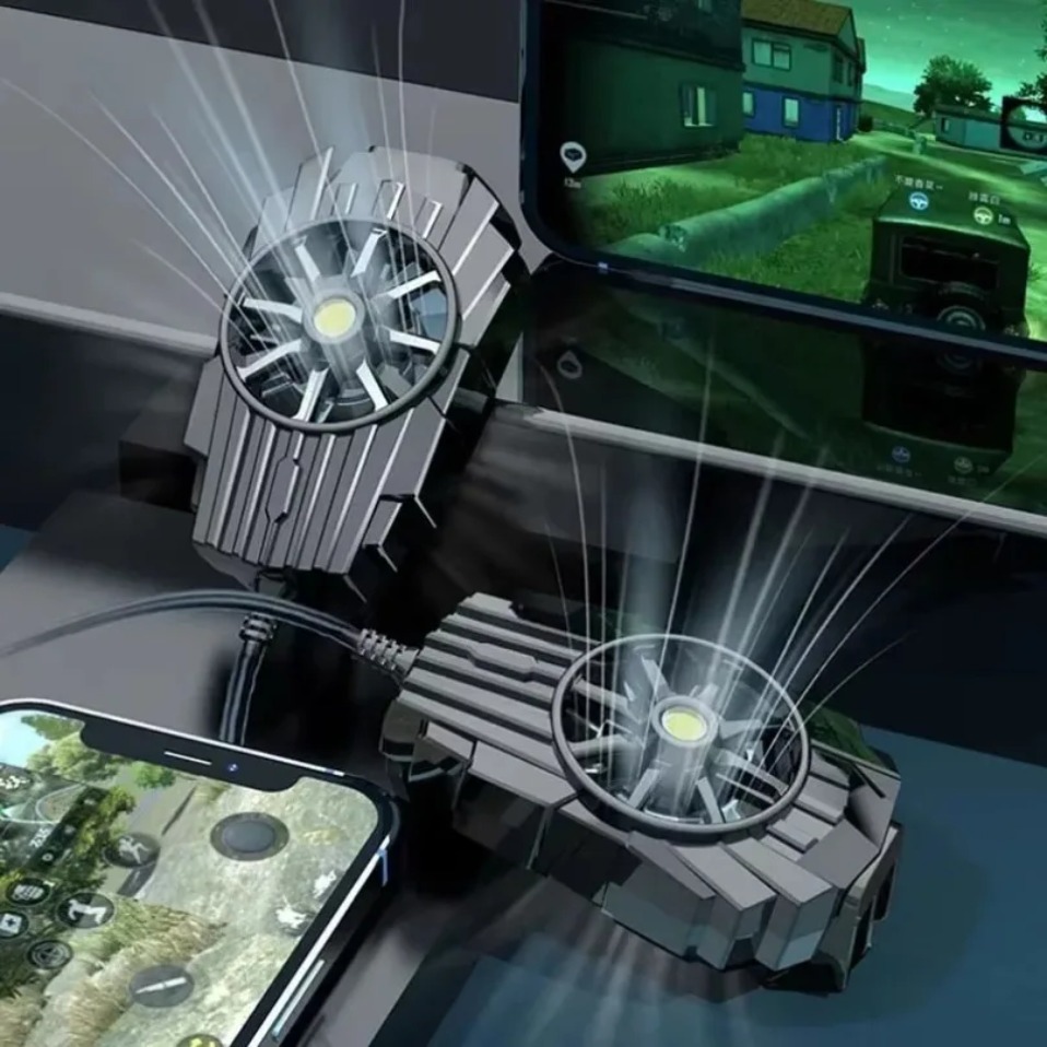 Gaming Accessories Iphone - Mini radiador portátil com clipe traseiro