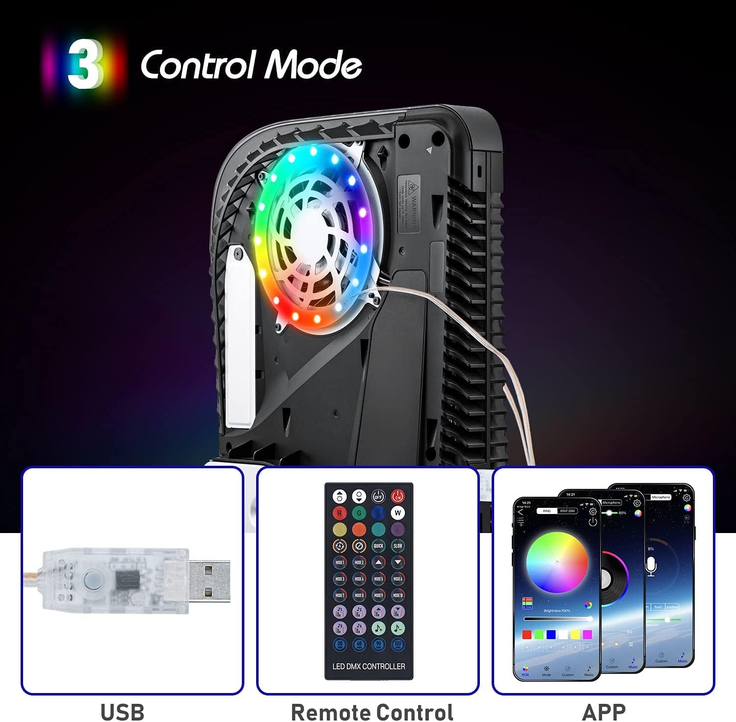 Gaming Accessories Led - Fita de Luz LED RGB para
