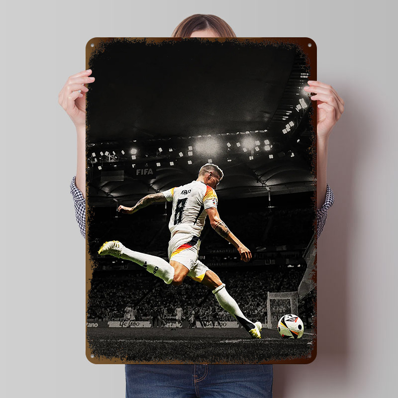 Gaming Accessories Europe - Kroos cartaz de folha de flandres,