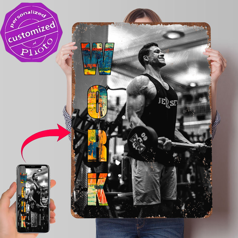 Gaming Accessories Europe - Pôster de Metal Personalizado para Academia,
