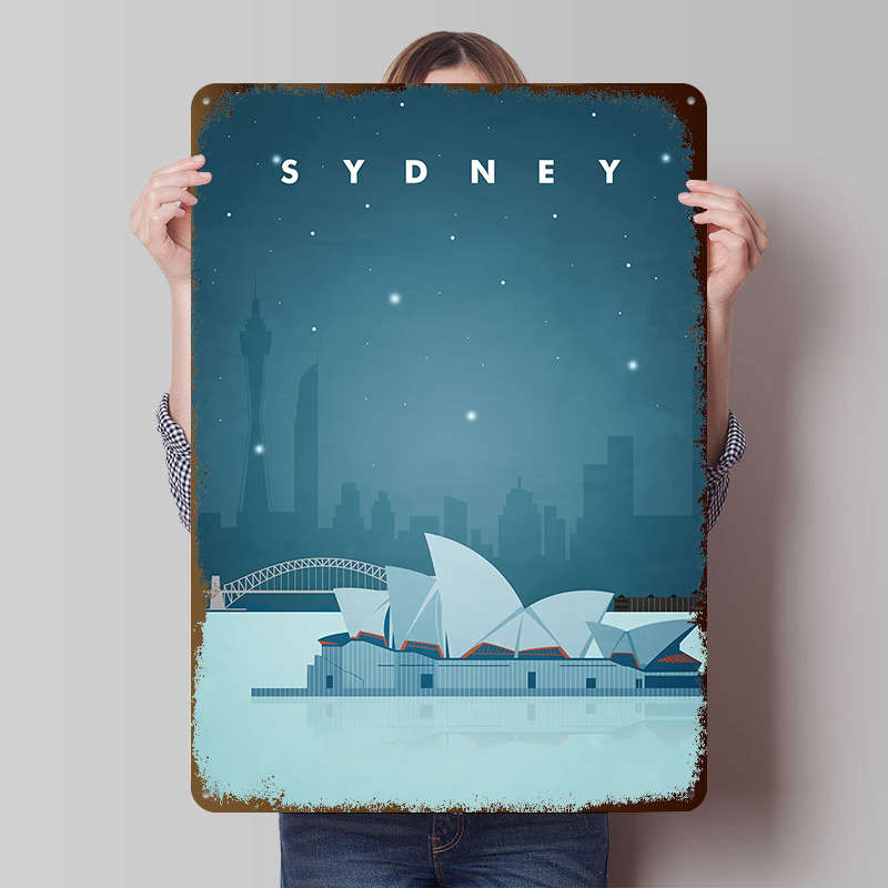 Gaming Accessories Europe - Pôster de Viagem de Sydney, Placas