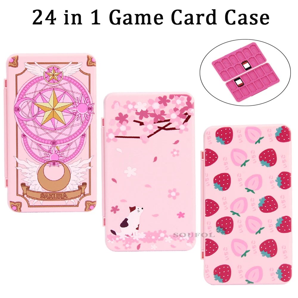 Gaming Accessories Box - 24 em 1 bonito caso de