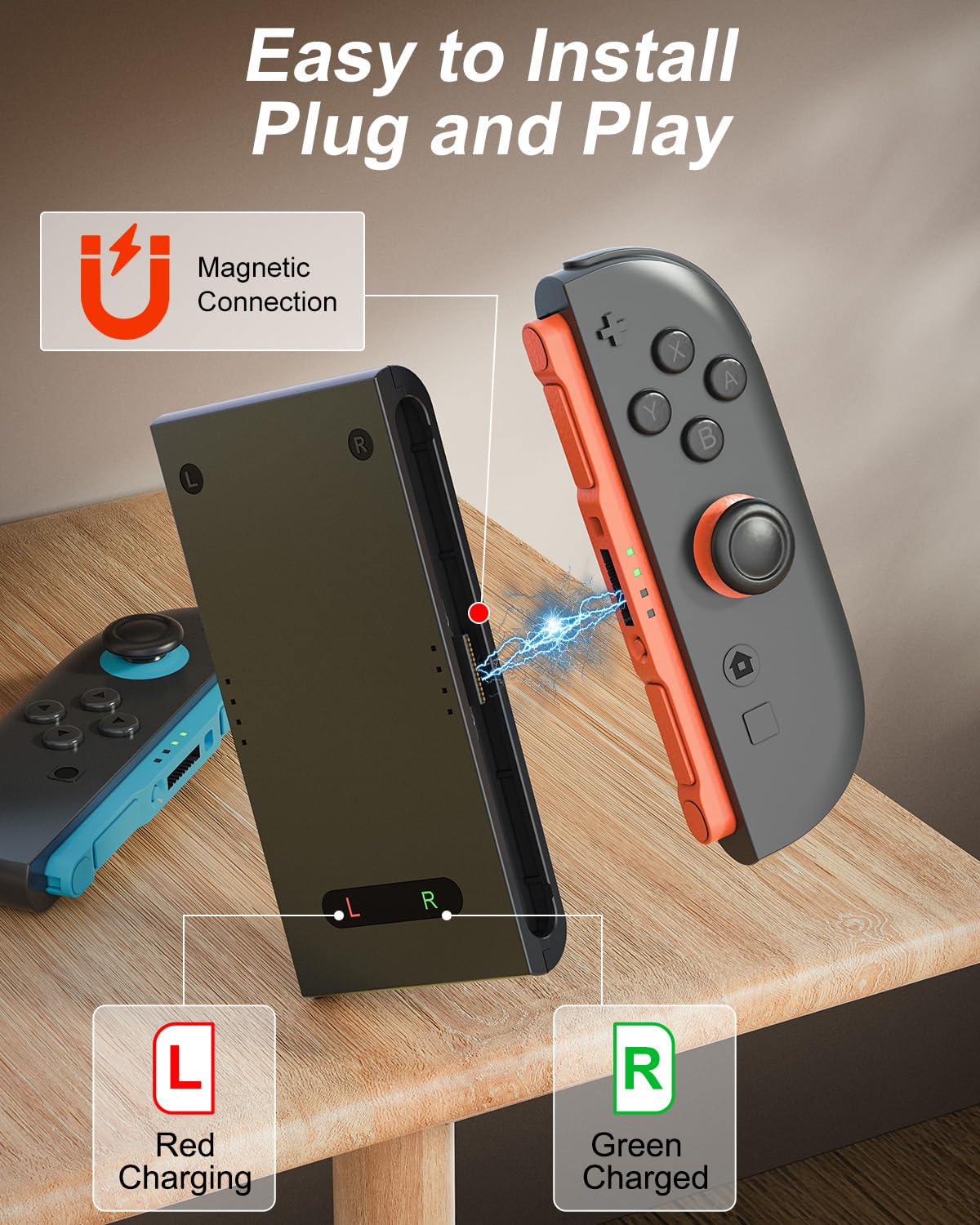 AOLION para Switch2 JOY-CON, S - Gaming Accessories Nintendo avaliação e preço