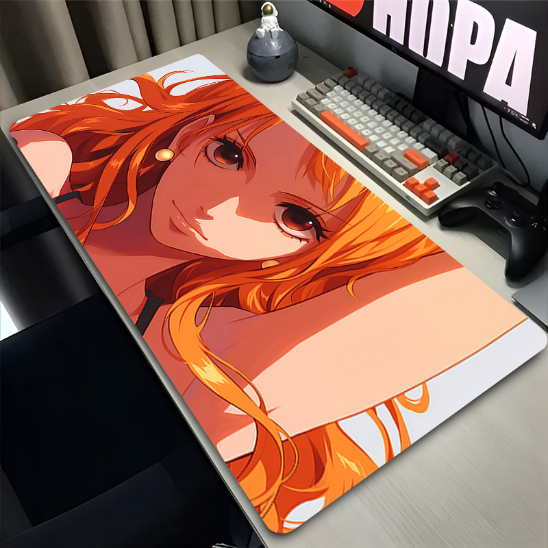 Mouse Pad Kawaii One Piece Nam - Gaming Accessories For Laptop avaliação e preço