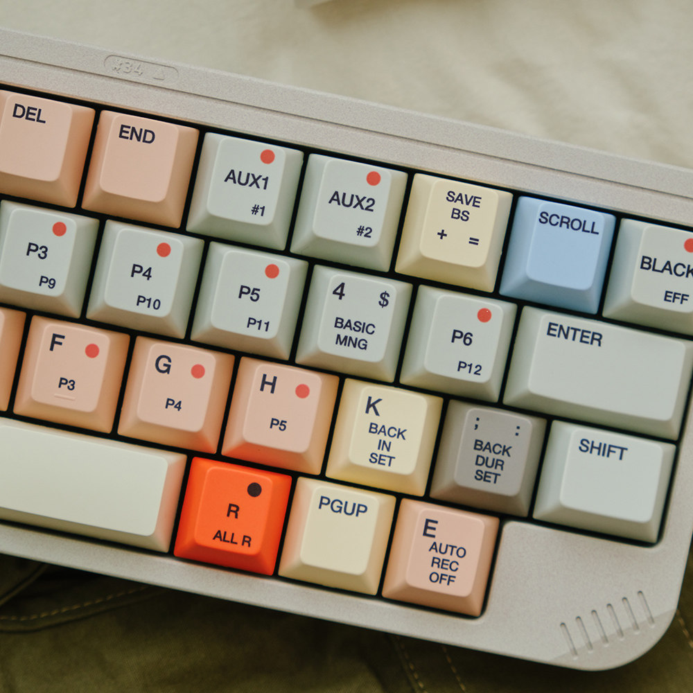 Fbb keycaps s9000 estilo retro - Gaming Accessories For Laptop avaliação e preço