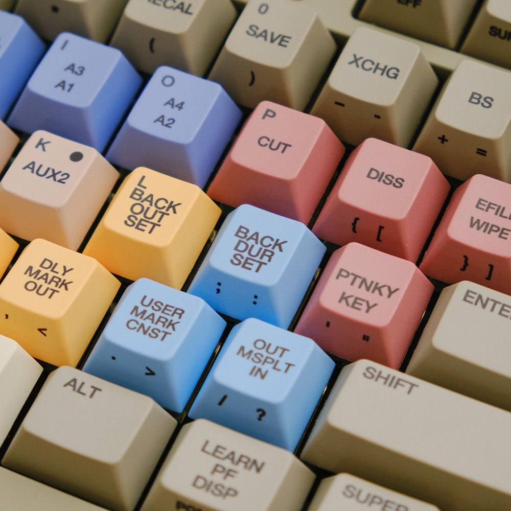 Fbb keycaps s9000 estilo retro - Gaming Accessories For Laptop avaliação e preço