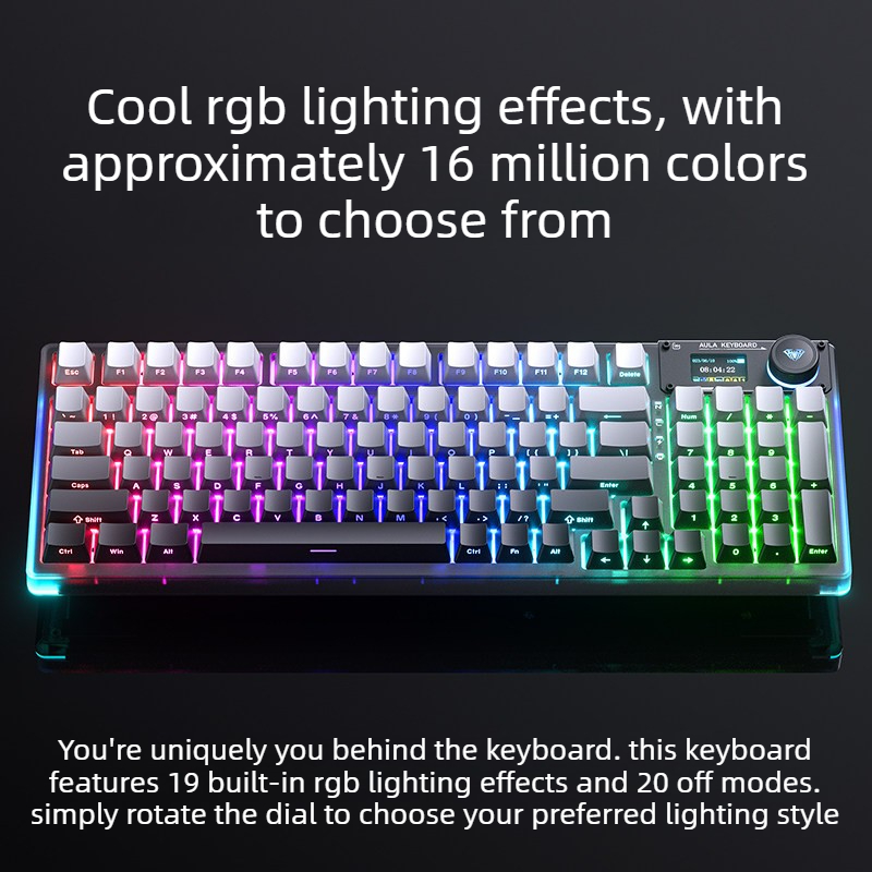 Teclado Mecânico AULA F98proV3 - Gaming Accessories Ipad avaliação e preço