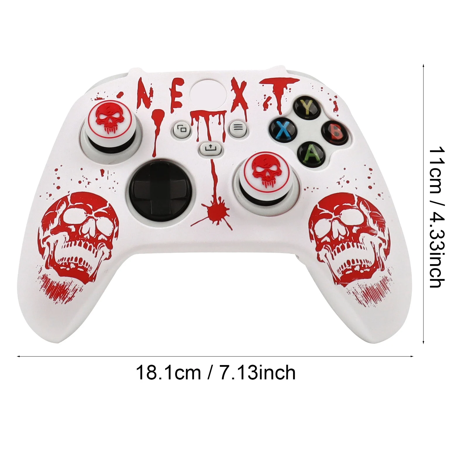 Capa de silicone gravada a las - Gaming Setup Accessories Xbox avaliação e preço