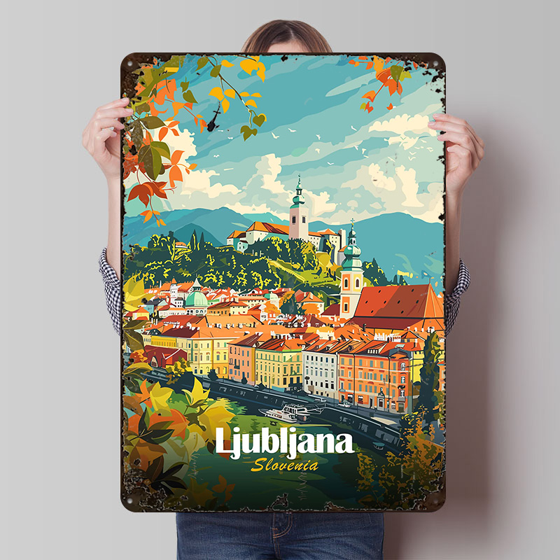Ljubljana cartazes na parede d - Gaming Accessories Europe avaliação e preço