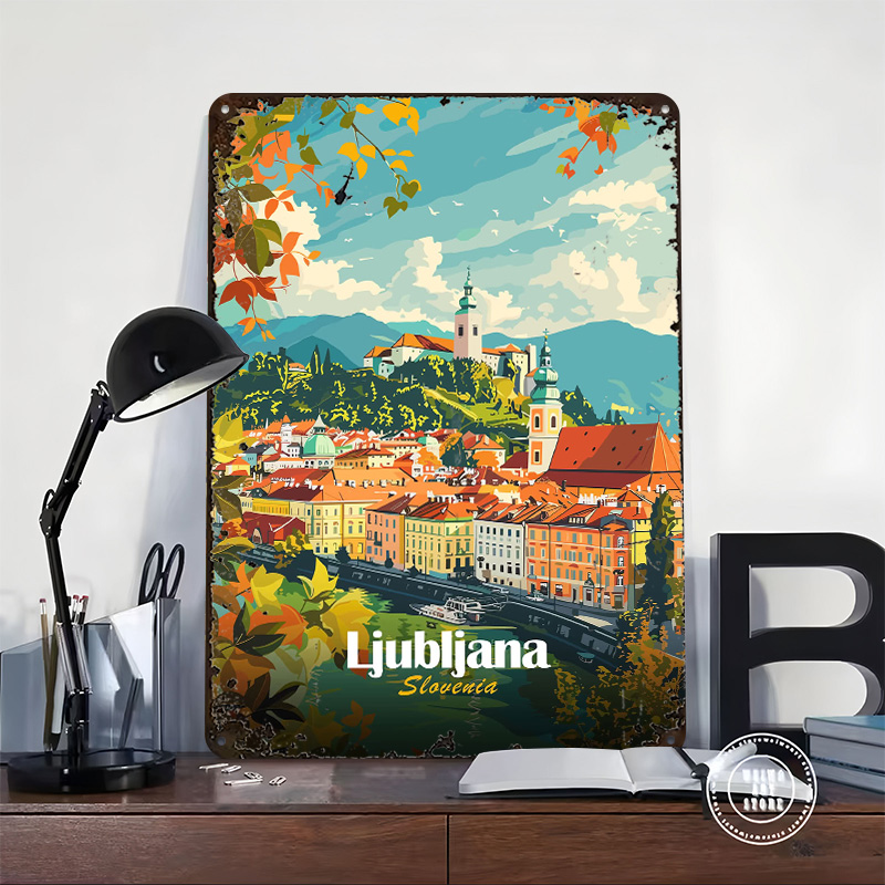Ljubljana cartazes na parede d - Gaming Accessories Europe avaliação e preço