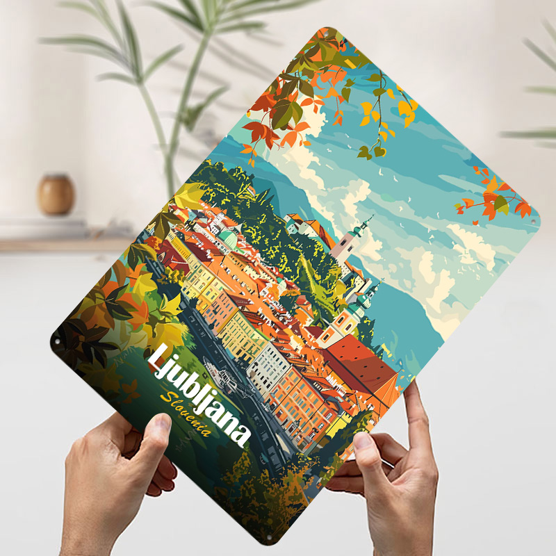 Ljubljana cartazes na parede d - Gaming Accessories Europe avaliação e preço