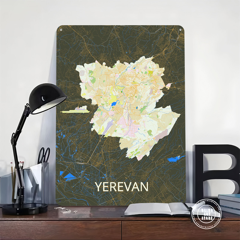 Mapa da Cidade de Yerevan em P - Gaming Accessories Europe avaliação e preço