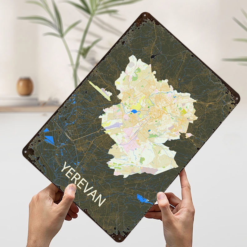 Mapa da Cidade de Yerevan em P - Gaming Accessories Europe avaliação e preço