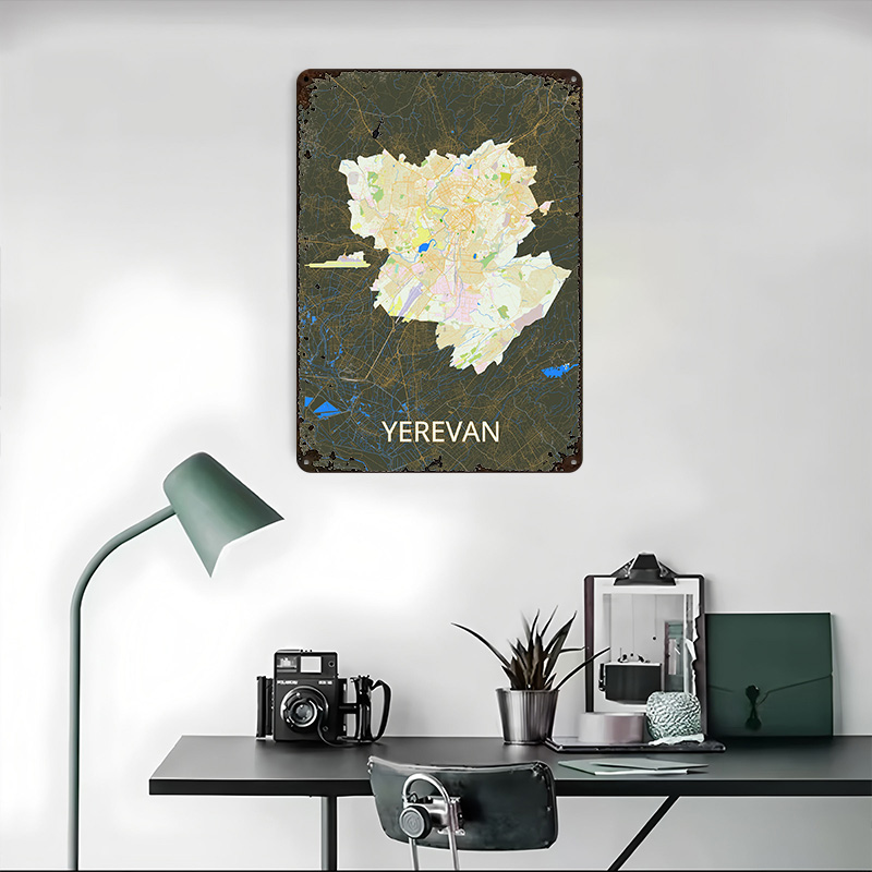 Mapa da Cidade de Yerevan em P - Gaming Accessories Europe avaliação e preço