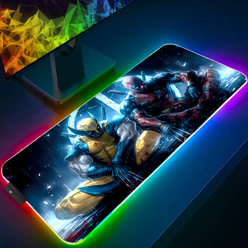 Led mouse pad jogos backlight  - Gaming Accessories Led avaliação e preço