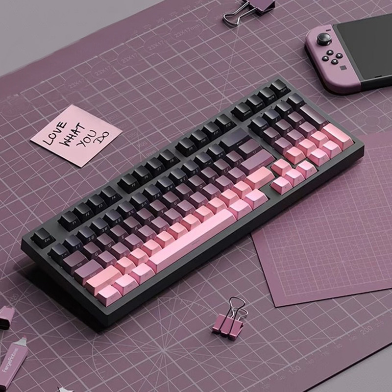 Teclas Gradientes com Impressã - Gaming Accessories Aesthetic avaliação e preço
