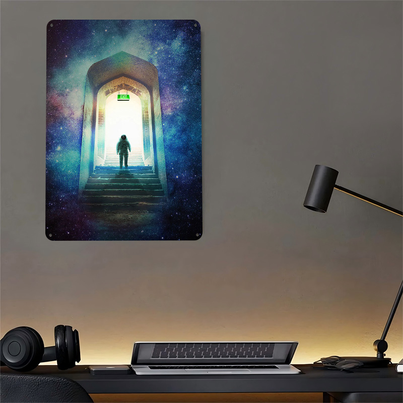 Placa de Metal Personalizada E - Gaming Accessories Europe avaliação e preço