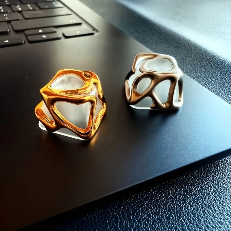 Teclas translúcidas com galvan - Gaming Accessories Aesthetic avaliação e preço