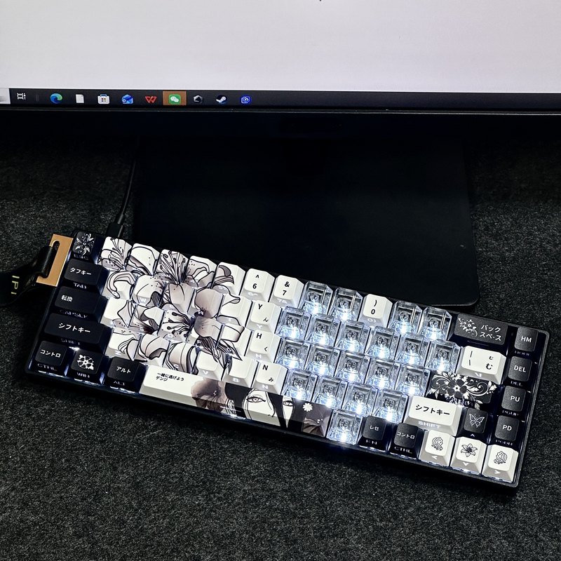 Teclado Mecânico Temático Chai - Gaming Accessories Aesthetic avaliação e preço