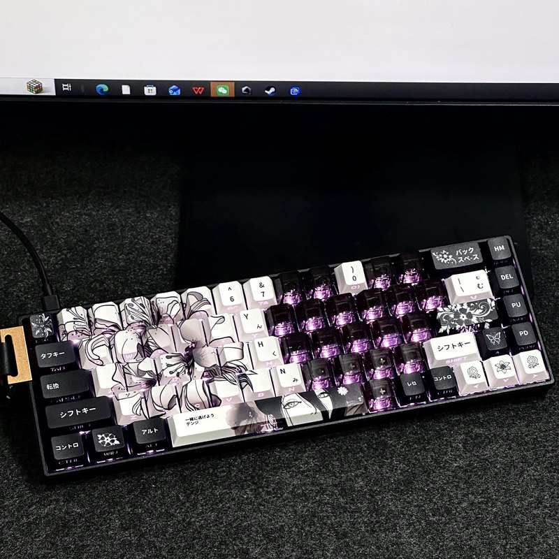Teclado Mecânico Temático Chai - Gaming Accessories Aesthetic avaliação e preço