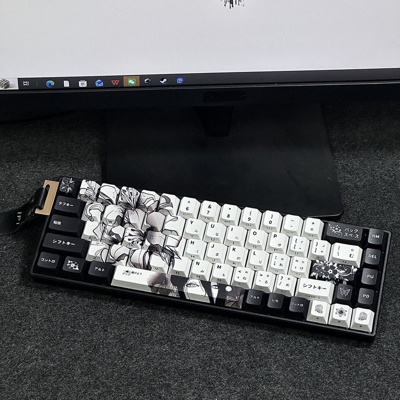 Teclado Mecânico Temático Chai - Gaming Accessories Aesthetic avaliação e preço