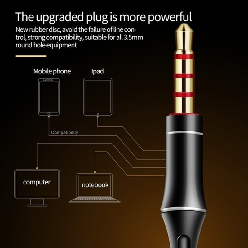 Fones de ouvido com fio de 3,5 - Gaming Accessories Iphone avaliação e preço