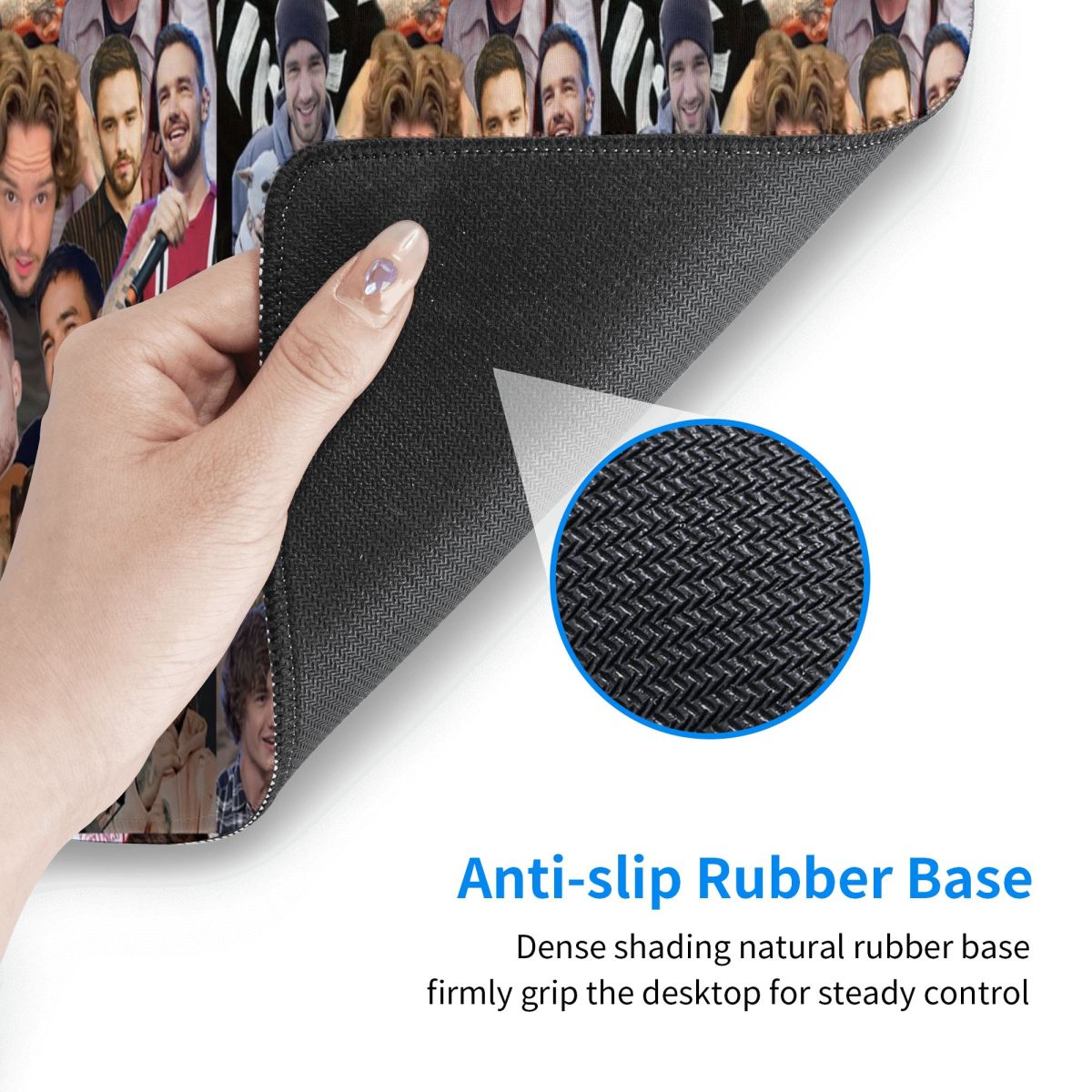 Mouse Pad Grande com Colagem d - Gaming Accessories Photo avaliação e preço