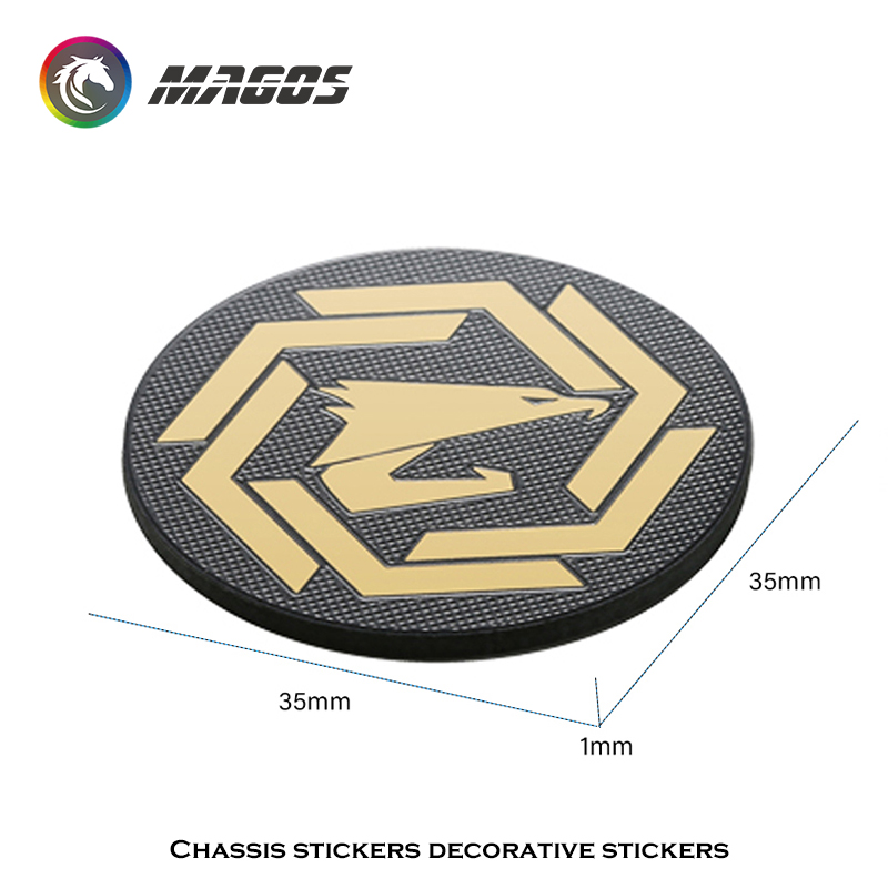 Adesivo de metal para ventilad - Gaming Accessories Decor avaliação e preço