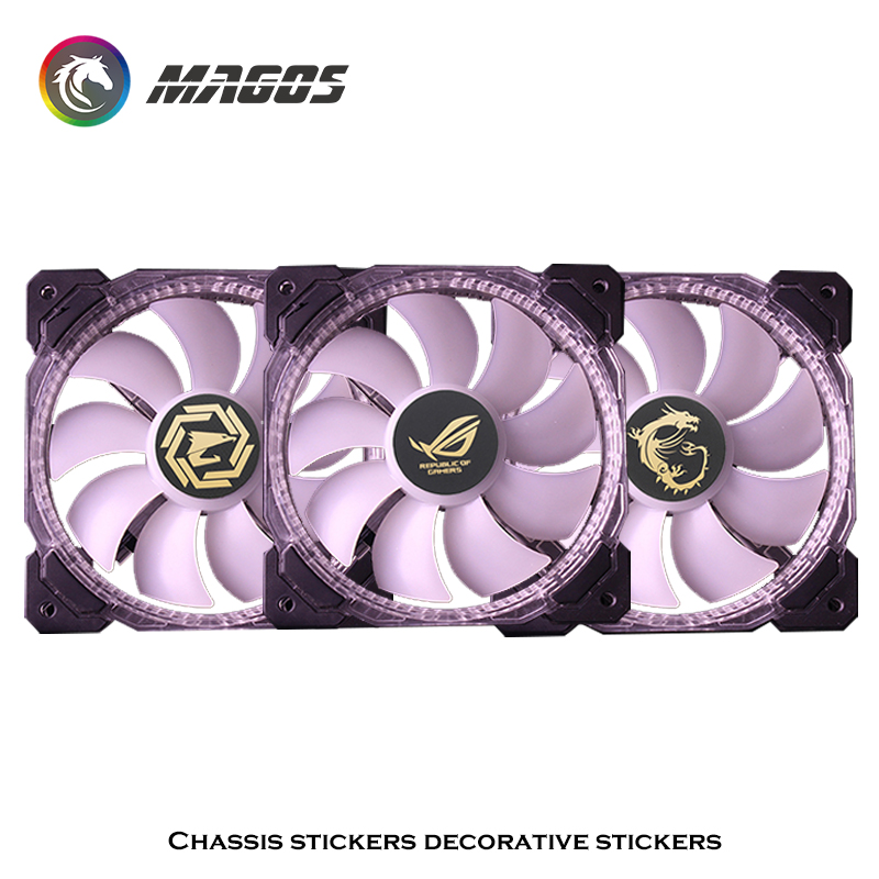 Adesivo de metal para ventilad - Gaming Accessories Decor avaliação e preço