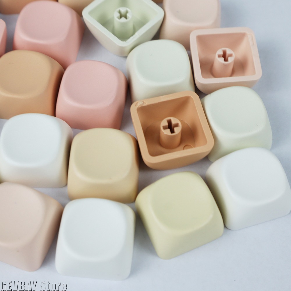 10 Teclas em Branco PBT Perfil - Gaming Accessories Aesthetic avaliação e preço