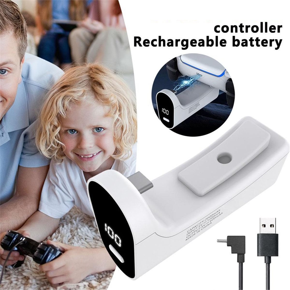 Bateria de Carregamento para C - Gaming Accessories Led avaliação e preço