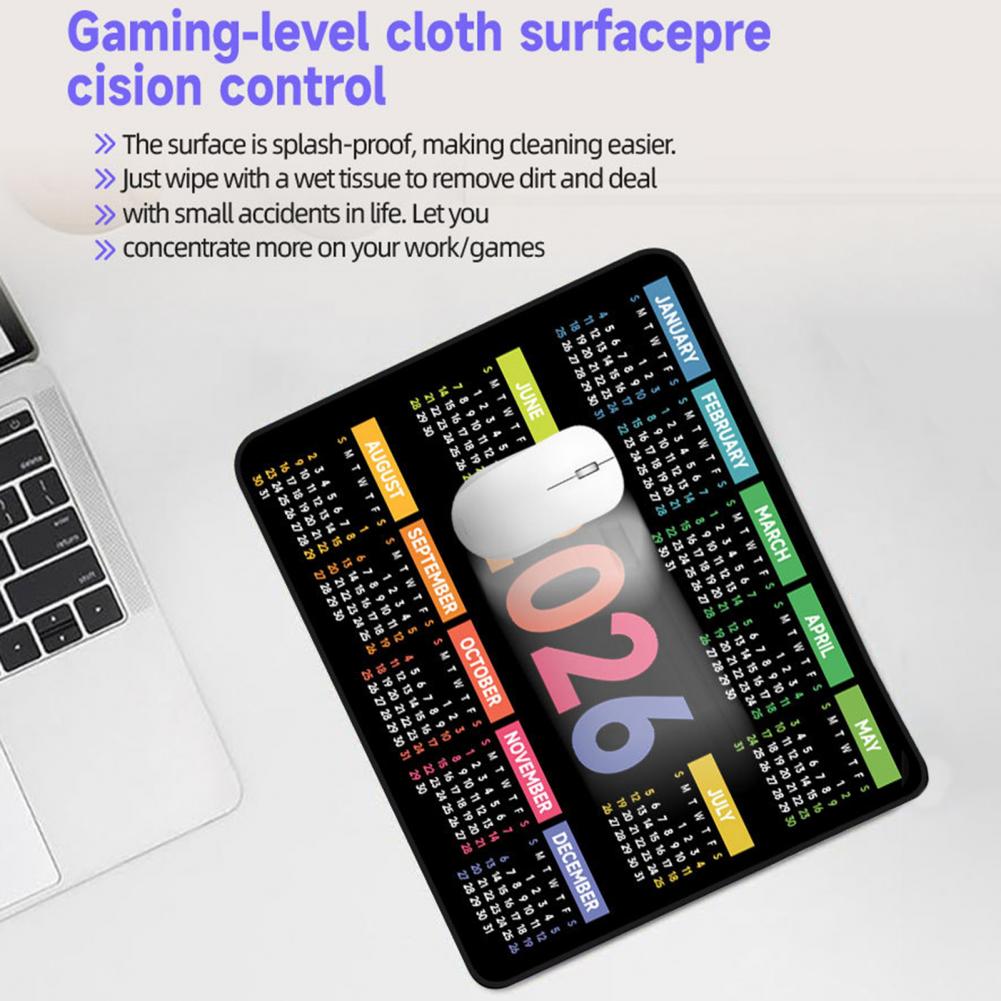 2026 calendário mouse pad à pr - Gaming Accessories For Laptop avaliação e preço