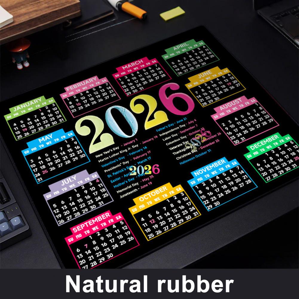 2026 calendário mouse pad à pr - Gaming Accessories For Laptop avaliação e preço
