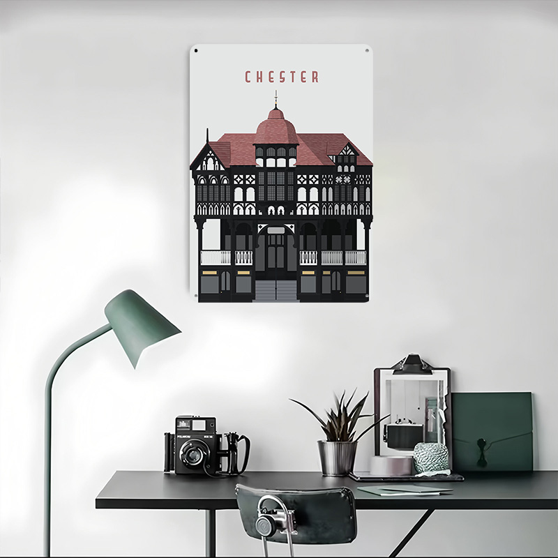 Pôster de Viagem Chester Perso - Gaming Accessories Europe avaliação e preço