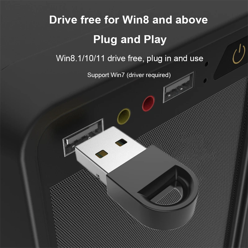 Usb bluetooth 5.1 adaptador us - Gaming Accessories For Laptop avaliação e preço