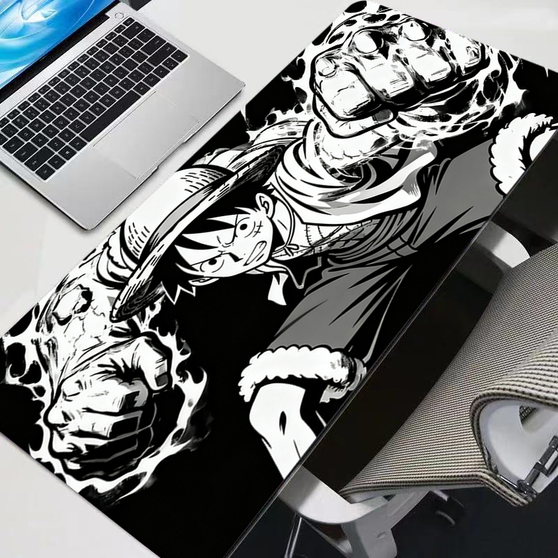 Preto e branco mouse pad uma p - Gaming Accessories For Laptop avaliação e preço