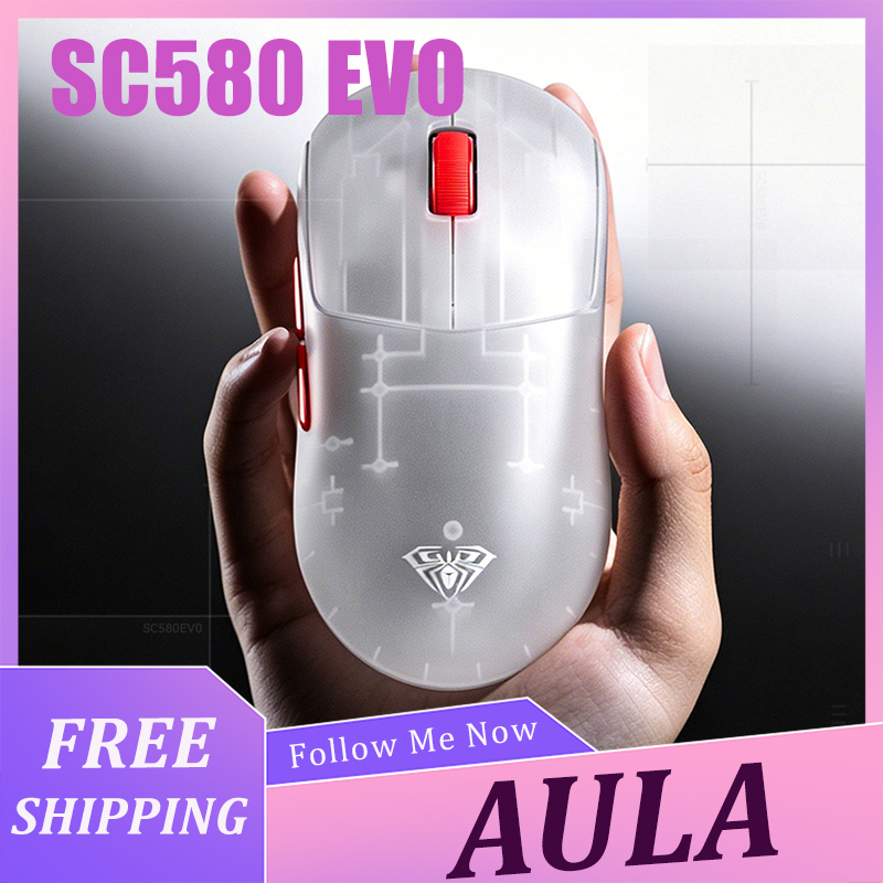Mouse AULA SC580 EVO Leve Sem  - Gaming Accessories For Laptop avaliação e preço