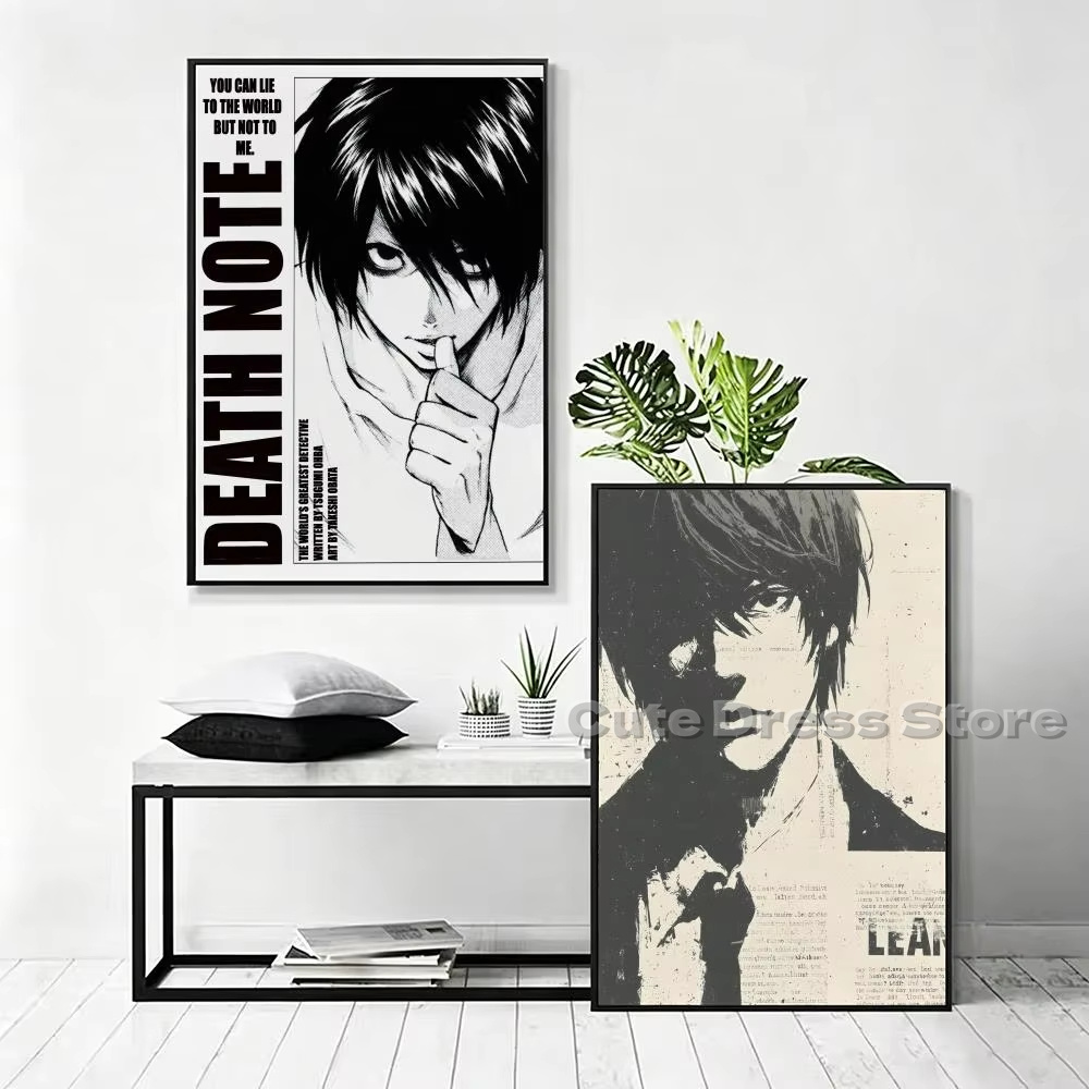 Pôster de Anime Death Note em  - Gaming Accessories Decor avaliação e preço