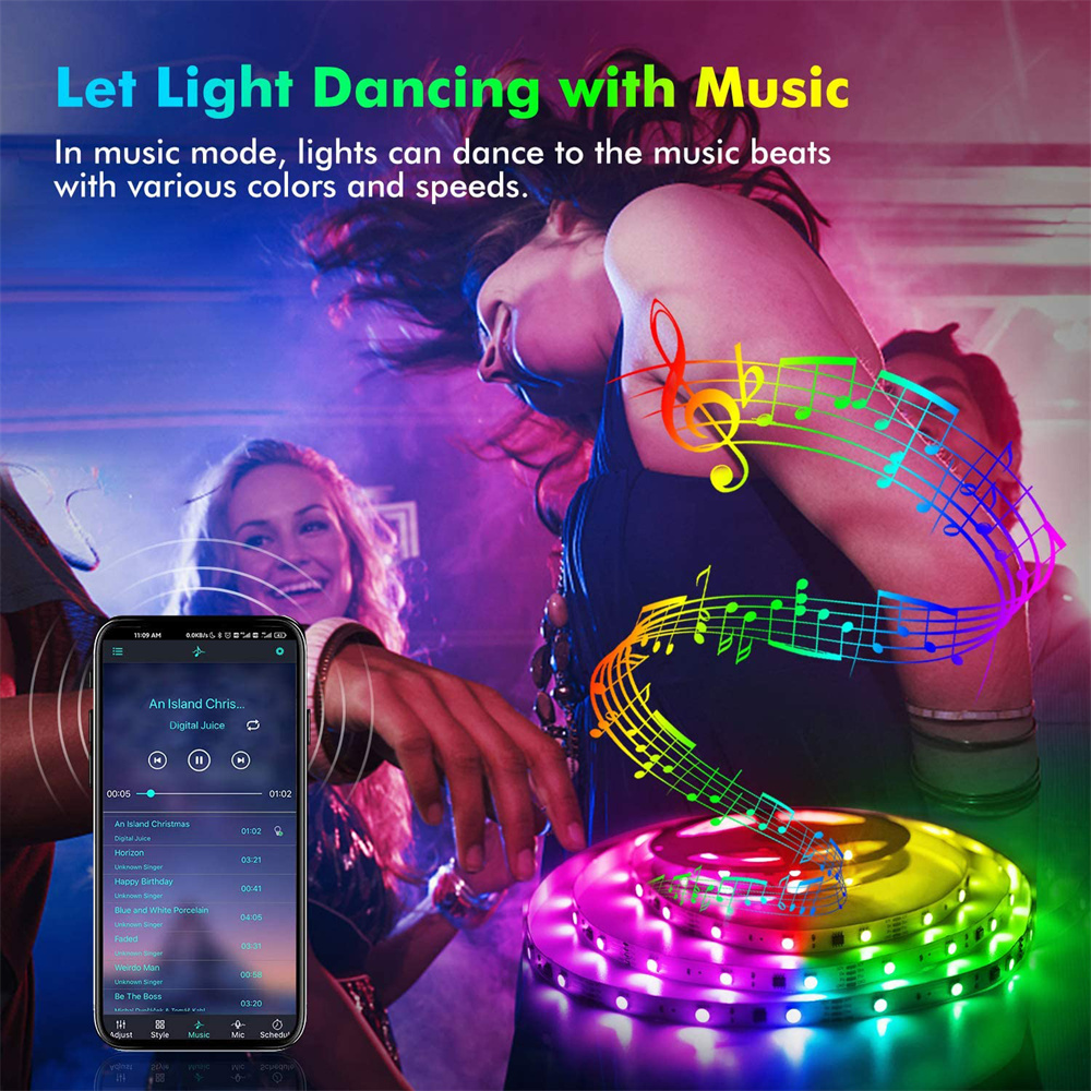 Fita de LED RGB 5050 com Contr - Gaming Accessories Led avaliação e preço