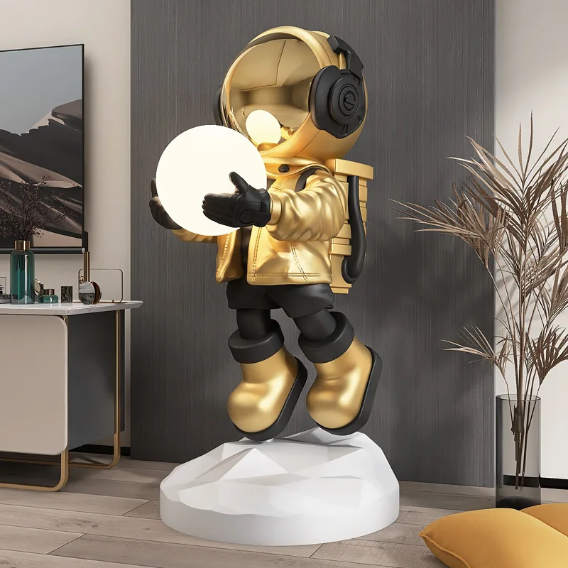 Nórdico Moda Astronauta Bandej - Gaming Accessories Decor avaliação e preço