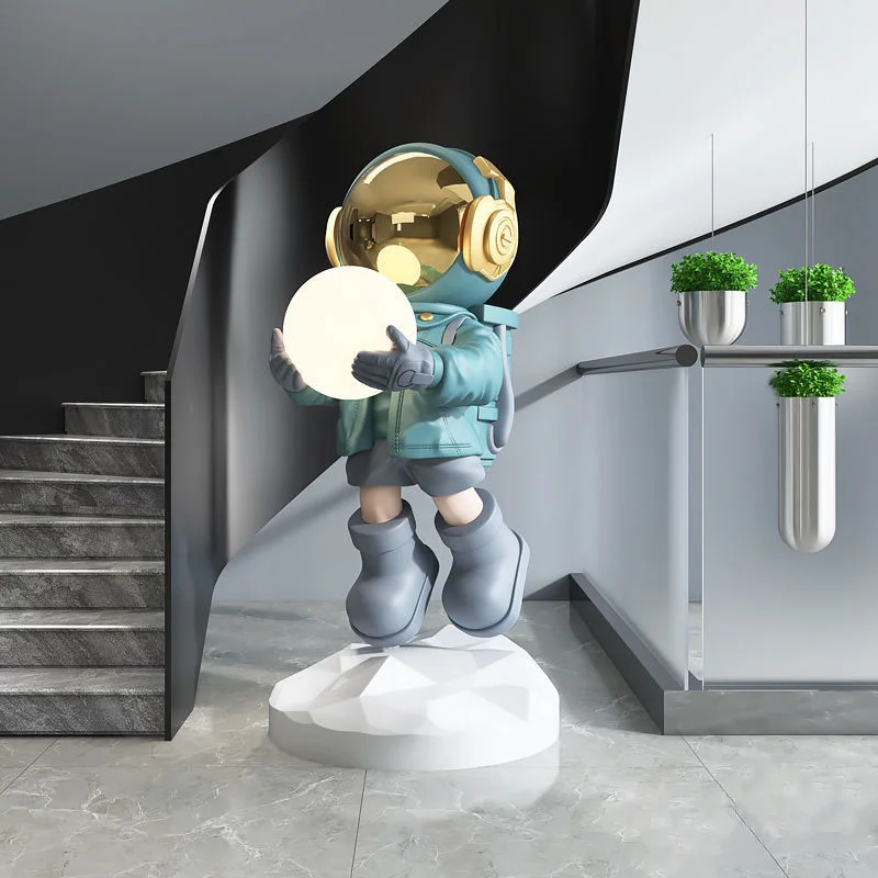 Nórdico Moda Astronauta Bandej - Gaming Accessories Decor avaliação e preço