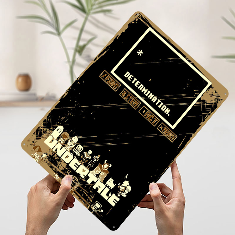 Pôster Metálico Undertale, Art - Gaming Accessories Europe avaliação e preço
